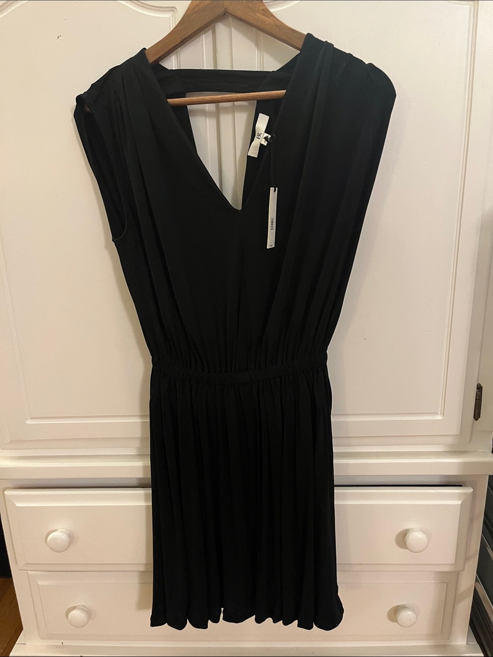 NWT Banana Republic Black Jersey Knit Mini Dress